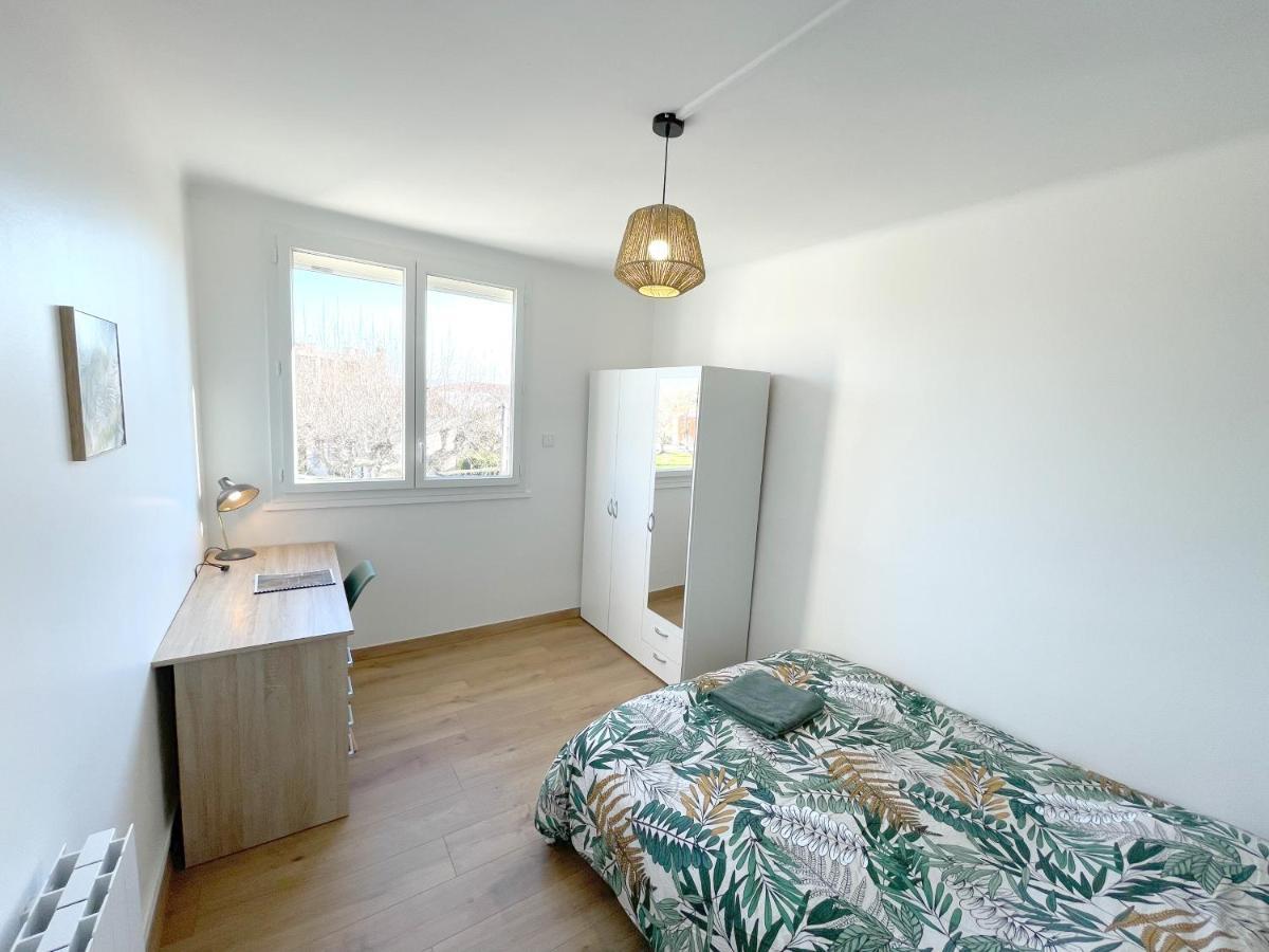 Appartement 3 Chambres - Climatisation - Parking Portet-sur-Garonne Luaran gambar